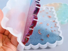 Molde silicona bandeja cuadrada con bordes 